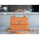 Chanel 24C Trendy CC Mini, Caramel, Lambskin  