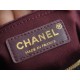 Chanel Coco Handle, Black with Leather Handle, Medium Size  