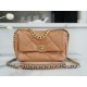 Chanel 19 Bag, Small Size, Caramel, Lambskin  