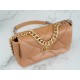 Chanel 19 Bag, Small Size, Caramel, Lambskin  