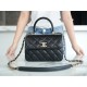 Chanel 24C Trendy CC Mini, Black with Gold Hardware  