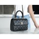 Chanel 24C Trendy CC Mini, Black with Gold Hardware  