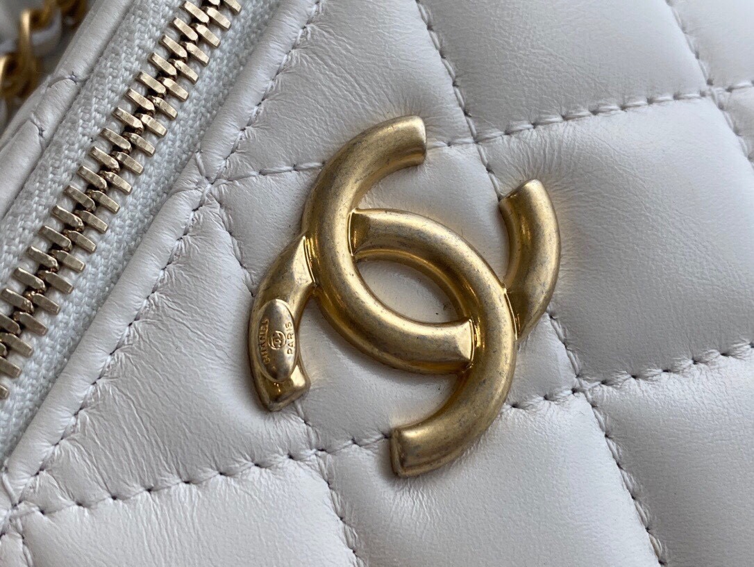 Chanel Double Gold Ball Mini Box Bag  