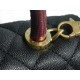 Coco Handle, Lizard Handle, Black, Large Size, Original Leather