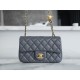 Chanel 23K Metal Ball Mini Boy Bag, Dark Gray, Gold Metal Balls  