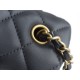 Chanel 23K Metal Ball Mini Boy Bag, Dark Gray, Gold Metal Balls  