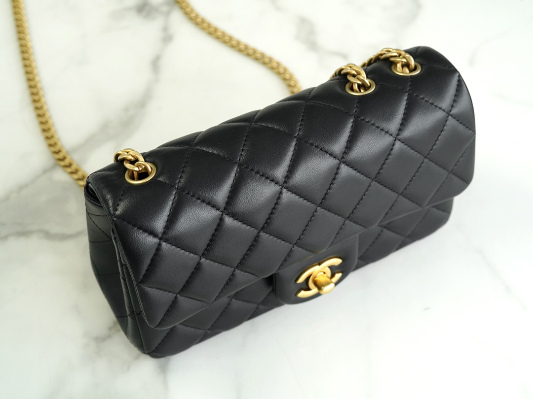 Chanel 23S Camellia CF Mini, Lambskin  