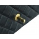 Chanel 23S Camellia Adjustable CF Mini, Black Gold, Lambskin  