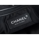 Chanel 22P Bag, Small, Black with Silver Hardware  