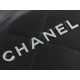 Chanel 22P Bag, Small, Black with Silver Hardware  