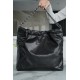 Chanel 22P Bag, Black with Silver Hardware, Medium  