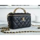 Chanel 22S Hollow Handle Long Box, Black  