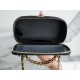 Chanel 22S Hollow Handle Long Box, Black  