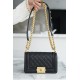 Chanel Leboy Large Ball Quilted Bag, Black Gold  