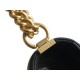 Chanel Leboy Large Ball Quilted Bag, Black Gold  