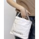 Chanel 23S 22 Mini Bag, Silver  