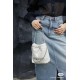 Chanel 23S 22 Mini Bag, Silver  