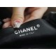 Chanel 23S 22 Mini Bag, Black Silver, Calfskin  