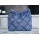 Chanel 24P Spring/Summer New Denim 22 Bag, Small  