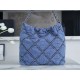 Chanel 24P Spring/Summer New Denim 22 Bag, Small  