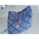 Chanel 24P Spring/Summer New Denim 22 Bag, Small  