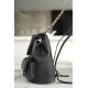 Chanel 23P Duma Backpack, Large, Black Leather  