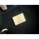 Chanel 23P Duma Backpack, Large, Black Leather  