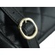 Chanel 23P Duma Backpack, Large, Black Leather  