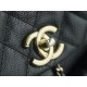 Chanel 23P Duma Backpack, Large, Black Leather  