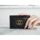 19 Series Card Holder, Classic Color, Black Gold  