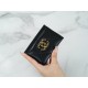 19 Series Card Holder, Classic Color, Black Gold  