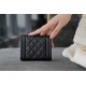 Chanel Leboy Wallet, Classic Black Gold, Calfskin  