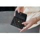 Chanel Leboy Wallet, Classic Black Gold, Calfskin  