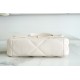 Chanel 19 Bag, Small, Beige, Lambskin  