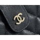 Chanel Classic Three-in-One Phone Bag, Black Gold, Calfskin  