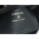 Chanel 24C Horizontal 31 Bag Mini, Black, Waxed Calfskin  