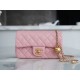 Chanel 23K Metal Ball Mini Boy Bag, Pink  