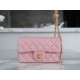 Chanel 23K Metal Ball Mini Boy Bag, Pink  