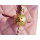 Chanel 23K Metal Ball Mini Boy Bag, Pink  