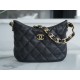 Chanel 22K Hobo Underarm Bag, Black