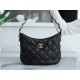 Chanel 22K Hobo Underarm Bag, Black