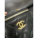 Chanel 23P Heart Chain Mini Box, Calfskin  