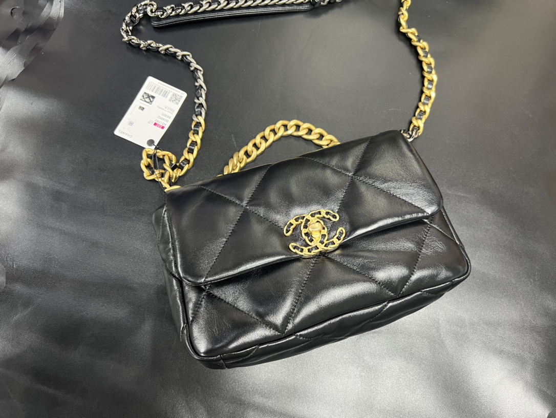 Chanel 19 Bag, Small, Lambskin  