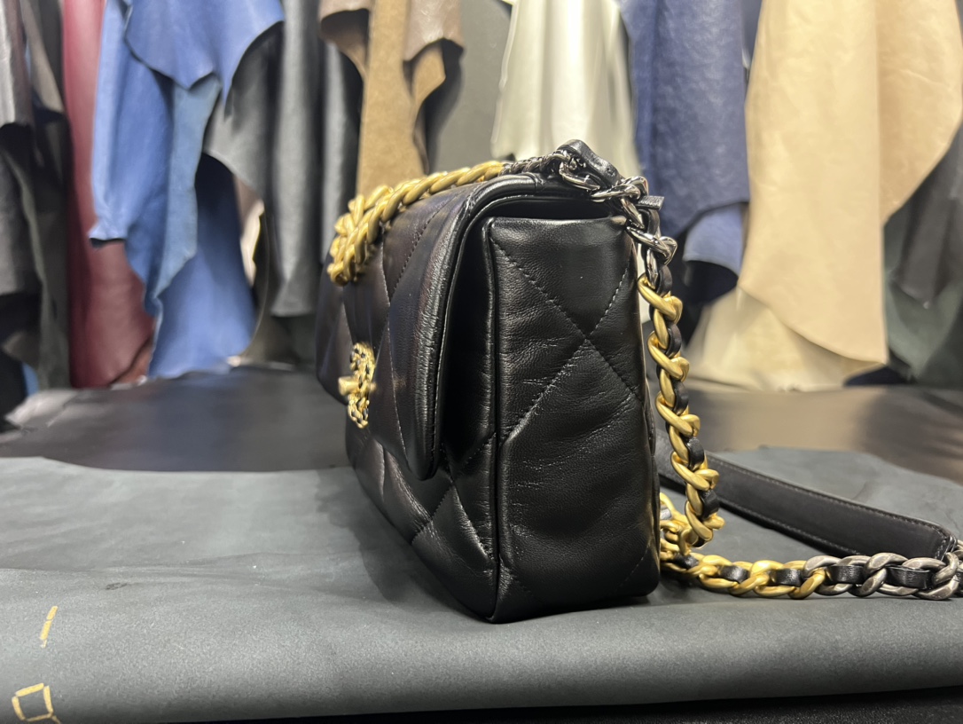 Chanel 19 Bag, Small, Lambskin  