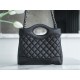 Chanel 23A High Craftsmanship 31 Bag Mini, Black  