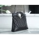 Chanel 23A High Craftsmanship 31 Bag Mini, Black  