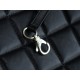 Chanel 23A 31 Bag, Large, Black, Shiny Crinkled Calfskin  