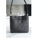 Chanel 23A New Hobo Hippie Bag, Black, Calfskin  