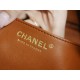 Chanel 23A New Hobo Hippie Bag, Caramel, Calfskin  