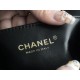 Chanel 24C Double Metal Ball, 22cm, Black, Calfskin  